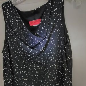 Poka Dot dinner dress, size 6.